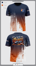 Lady Broncos 84710357 Old School Cotton Feel Shirt - 2