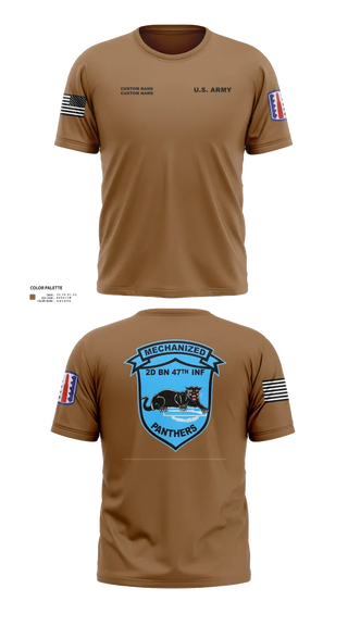 Short Sleeve Performance Shirt, C Co 2-47 197th Infantry Brigade, , Teamtime, Team time, sublimation, custom sports apparel, team uniforms, spirit wear, spiritwear, sports uniforms, custom shirts, team store, custom team store, fundraiser sports, apparel fundraiser