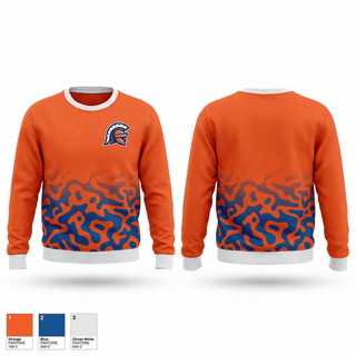 Crew Neck Sweatshirt, ESM Spartans, Cheer, Teamtime, Team time, sublimation, custom sports apparel, team uniforms, spirit wear, spiritwear, sports uniforms, custom shirts, team store, custom team store, fundraiser sports, apparel fundraiser