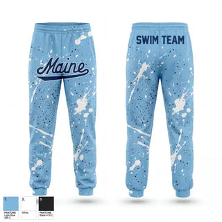 Sweatpants, Umaine Club Swim, Swimming, Teamtime, Team time, sublimation, custom sports apparel, team uniforms, spirit wear, spiritwear, sports uniforms, custom shirts, team store, custom team store, fundraiser sports, apparel fundraiser