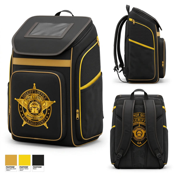 Gear Bag, Rockdale County SO Honor Guard, Police, Teamtime, Team time, sublimation, custom sports apparel, team uniforms, spirit wear, spiritwear, sports uniforms, custom shirts, team store, custom team store, fundraiser sports, apparel fundraiser