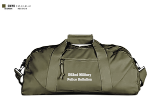 Duffle Bag, 502nd Military Police Battalion, , Teamtime, Team time, sublimation, custom sports apparel, team uniforms, spirit wear, spiritwear, sports uniforms, custom shirts, team store, custom team store, fundraiser sports, apparel fundraiser
