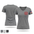 Lometa volunteer fire department Women's Short Sleeve V-neck Shirt - 1