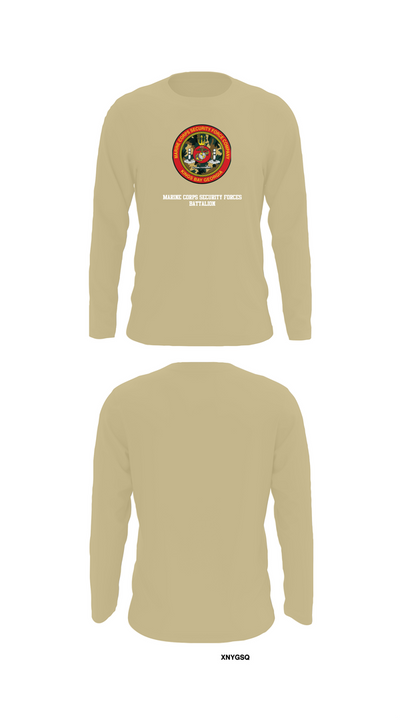 Marine Corps Security Forces Battalion 39264653 Long Sleeve Performance Shirt 88