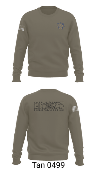 Crew Neck Sweatshirt, Harris county sheriff’s office, Police, Teamtime, Team time, sublimation, custom sports apparel, team uniforms, spirit wear, spiritwear, sports uniforms, custom shirts, team store, custom team store, fundraiser sports, apparel fundraiser