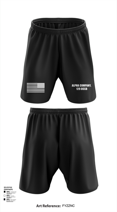Alpha Company, 129 DSSB 75505821 Athletic Shorts With Pockets - 103
