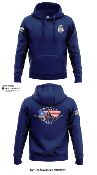 Hoodie, D2 Violent Crime Reduction Team, Police, Teamtime, Team time, sublimation, custom sports apparel, team uniforms, spirit wear, spiritwear, sports uniforms, custom shirts, team store, custom team store, fundraiser sports, apparel fundraiser