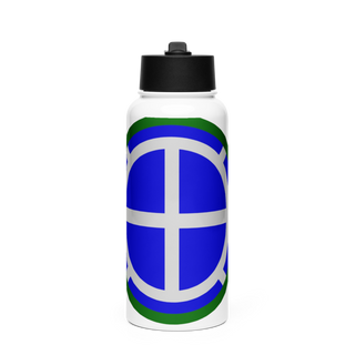 35th Divarty 9594732 Stainless Steel Water Bottle with a Straw Lid