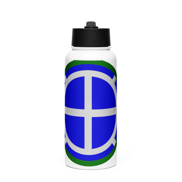 35th Divarty 9594732 Stainless Steel Water Bottle with a Straw Lid