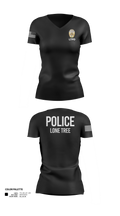 Lone Tree Police Department Women's Short Sleeve V-neck Shirt - 21