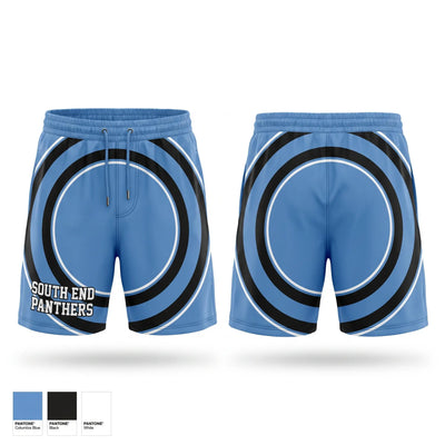 South End Panthers Athletic Shorts With Pockets - 1