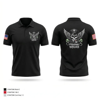 Short Sleeve Performance Polo, Frank Squad, Police, Teamtime, Team time, sublimation, custom sports apparel, team uniforms, spirit wear, spiritwear, sports uniforms, custom shirts, team store, custom team store, fundraiser sports, apparel fundraiser