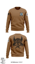 Crusher Company 1-28 Infantry Regiment 68782086 Crew Neck Sweatshirt - 1