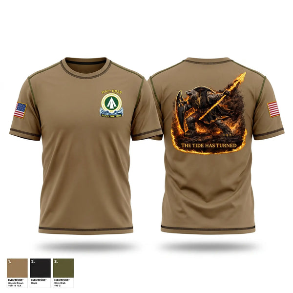 Old School Cotton Feel Shirt, 1192nd DDSB, Army, Teamtime, Team time, sublimation, custom sports apparel, team uniforms, spirit wear, spiritwear, sports uniforms, custom shirts, team store, custom team store, fundraiser sports, apparel fundraiser