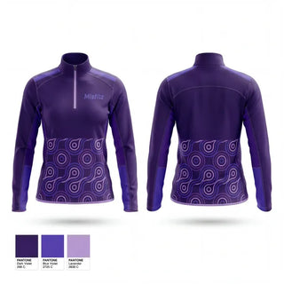 Quarter Zip Jacket, Misfitz, Softball, Teamtime, Team time, sublimation, custom sports apparel, team uniforms, spirit wear, spiritwear, sports uniforms, custom shirts, team store, custom team store, fundraiser sports, apparel fundraiser