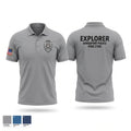 Kingsport Police Explorer Post Short Sleeve Performance Polo - 1