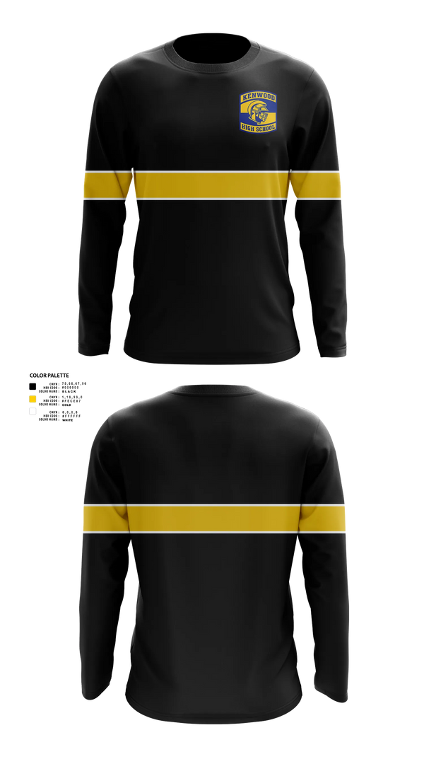 Long Sleeve Performance Shirt, The Black Knights, , Teamtime, Team time, sublimation, custom sports apparel, team uniforms, spirit wear, spiritwear, sports uniforms, custom shirts, team store, custom team store, fundraiser sports, apparel fundraiser