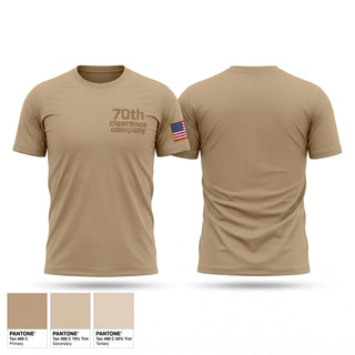 Short Sleeve Performance Shirt, 70th clearance company, Army, Teamtime, Team time, sublimation, custom sports apparel, team uniforms, spirit wear, spiritwear, sports uniforms, custom shirts, team store, custom team store, fundraiser sports, apparel fundraiser