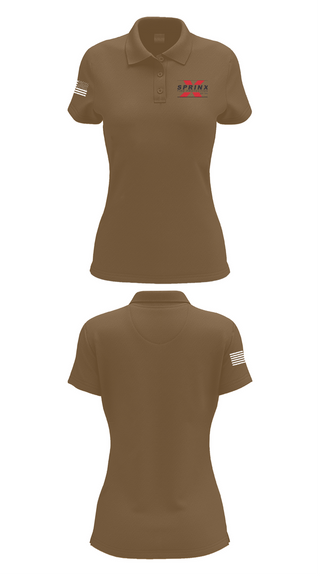Womens Short Sleeve Performance Polo, SPRINX FIRE PROTECTION, , Teamtime, Team time, sublimation, custom sports apparel, team uniforms, spirit wear, spiritwear, sports uniforms, custom shirts, team store, custom team store, fundraiser sports, apparel fundraiser