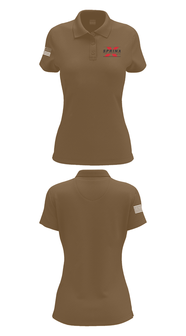 Womens Short Sleeve Performance Polo, SPRINX FIRE PROTECTION, , Teamtime, Team time, sublimation, custom sports apparel, team uniforms, spirit wear, spiritwear, sports uniforms, custom shirts, team store, custom team store, fundraiser sports, apparel fundraiser
