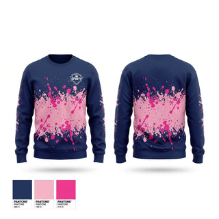 Crew Neck Sweatshirt, East Greenbush Xpress Lightning, Softball, Teamtime, Team time, sublimation, custom sports apparel, team uniforms, spirit wear, spiritwear, sports uniforms, custom shirts, team store, custom team store, fundraiser sports, apparel fundraiser