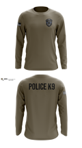 Roy Cit Police K9 Long Sleeve Performance Shirt - 102