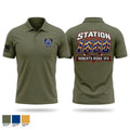 Roberts ridge vfd Short Sleeve Performance Polo - 1