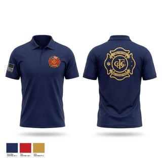 Short Sleeve Performance Polo, Casa Grande Fire Department, Fire Department, Teamtime, Team time, sublimation, custom sports apparel, team uniforms, spirit wear, spiritwear, sports uniforms, custom shirts, team store, custom team store, fundraiser sports, apparel fundraiser