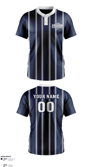 Two Button Softball Jersey, Brighton Youth Baseball & Softball Association, Softball, Teamtime, Team time, sublimation, custom sports apparel, team uniforms, spirit wear, spiritwear, sports uniforms, custom shirts, team store, custom team store, fundraiser sports, apparel fundraiser