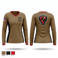 55 SFS K9 Women's Long Sleeve V-neck Shirt - 1