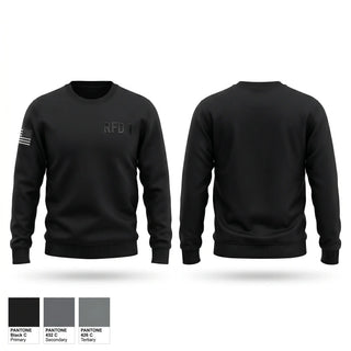 Crew Neck Sweatshirt, RFD 1, Fire Department, Teamtime, Team time, sublimation, custom sports apparel, team uniforms, spirit wear, spiritwear, sports uniforms, custom shirts, team store, custom team store, fundraiser sports, apparel fundraiser