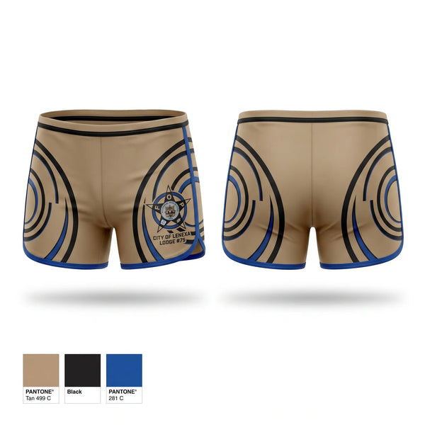 Ranger Panties, Lenexa Fraternal Order of Police, Police, Teamtime, Team time, sublimation, custom sports apparel, team uniforms, spirit wear, spiritwear, sports uniforms, custom shirts, team store, custom team store, fundraiser sports, apparel fundraiser