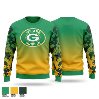 Crew Neck Sweatshirt, Griffin High School Basketball, Women's Basketball, Teamtime, Team time, sublimation, custom sports apparel, team uniforms, spirit wear, spiritwear, sports uniforms, custom shirts, team store, custom team store, fundraiser sports, apparel fundraiser