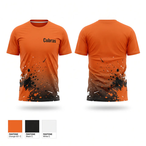Short Sleeve Performance Shirt, Cobras, Baseball, Teamtime, Team time, sublimation, custom sports apparel, team uniforms, spirit wear, spiritwear, sports uniforms, custom shirts, team store, custom team store, fundraiser sports, apparel fundraiser