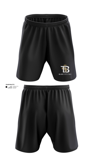 Athletic Shorts With Pockets, Black Excellence, , Teamtime, Team time, sublimation, custom sports apparel, team uniforms, spirit wear, spiritwear, sports uniforms, custom shirts, team store, custom team store, fundraiser sports, apparel fundraiser