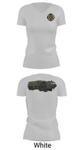 467 ENGINEER DETACHMENT FIREFIGHTER 56565892 Women's Short Sleeve V-neck Shirt - 12