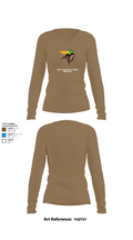 Northland High School Volleyball 74321802 Women's Long Sleeve V-neck Shirt - 1