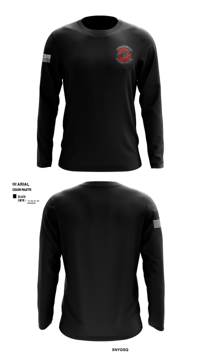 LAZY HELLDIVER 74477476 Long Sleeve Performance Shirt - 1