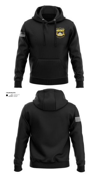 Hoodie, Pennsylvania state agent, , Teamtime, Team time, sublimation, custom sports apparel, team uniforms, spirit wear, spiritwear, sports uniforms, custom shirts, team store, custom team store, fundraiser sports, apparel fundraiser