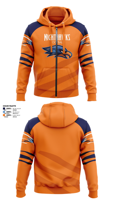 Herbert Akins Road Middle School Zip Hoodie - 11