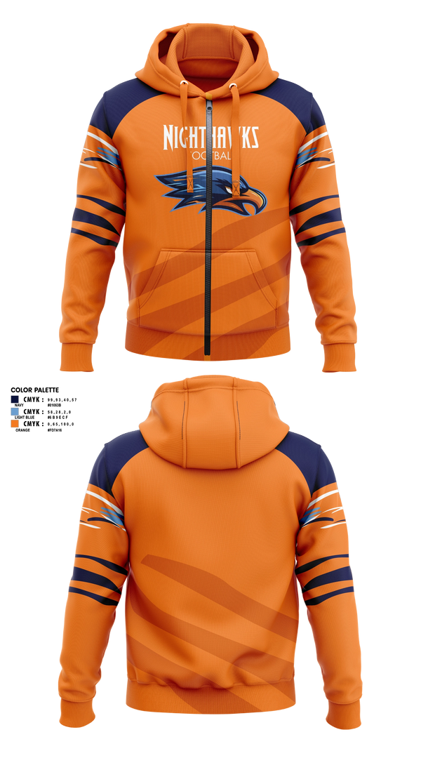 Zip Hoodie, Herbert Akins Road Middle School, Track & Field, Teamtime, Team time, sublimation, custom sports apparel, team uniforms, spirit wear, spiritwear, sports uniforms, custom shirts, team store, custom team store, fundraiser sports, apparel fundraiser