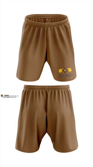 Athletic Shorts With Pockets, 460 Chemical Company, National Guard, Teamtime, Team time, sublimation, custom sports apparel, team uniforms, spirit wear, spiritwear, sports uniforms, custom shirts, team store, custom team store, fundraiser sports, apparel fundraiser