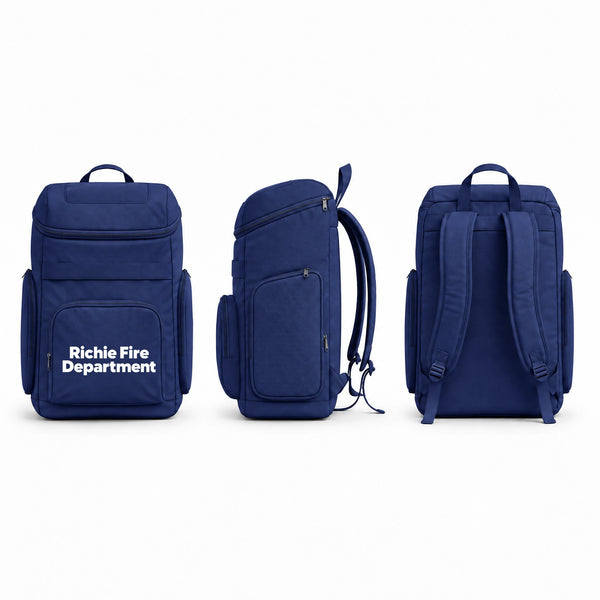 Gear Bag, Richie Fire Department, Fire Department, Teamtime, Team time, sublimation, custom sports apparel, team uniforms, spirit wear, spiritwear, sports uniforms, custom shirts, team store, custom team store, fundraiser sports, apparel fundraiser