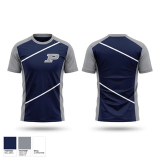 Soft Poly Tee Cotton Like Feel, Plummer Middle School Basketball, Men's Basketball, Teamtime, Team time, sublimation, custom sports apparel, team uniforms, spirit wear, spiritwear, sports uniforms, custom shirts, team store, custom team store, fundraiser sports, apparel fundraiser