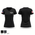 United States Merchant Marine Academy Women's Short Sleeve V-neck Shirt - 1