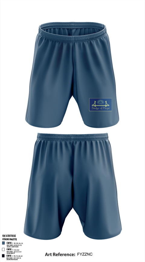 Athletic Shorts With Pockets, Bridge of Hope, , Teamtime, Team time, sublimation, custom sports apparel, team uniforms, spirit wear, spiritwear, sports uniforms, custom shirts, team store, custom team store, fundraiser sports, apparel fundraiser