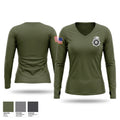 OPD Negotiators Women's Long Sleeve V-neck Shirt - 1