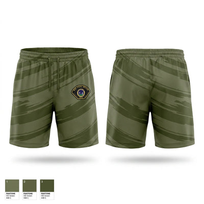 BIG COAL RIVER CRIME WATCH Athletic Shorts With Pockets - 1