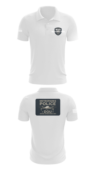 Short Sleeve Performance Polo, Drone Operations Unit, Police, Teamtime, Team time, sublimation, custom sports apparel, team uniforms, spirit wear, spiritwear, sports uniforms, custom shirts, team store, custom team store, fundraiser sports, apparel fundraiser