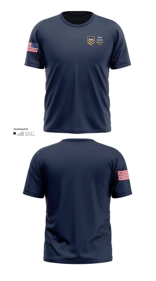 Short Sleeve Performance Shirt, True Valor Realty, , Teamtime, Team time, sublimation, custom sports apparel, team uniforms, spirit wear, spiritwear, sports uniforms, custom shirts, team store, custom team store, fundraiser sports, apparel fundraiser